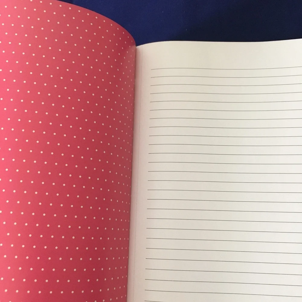 Coquette Cherub Bow and Heart Notebook